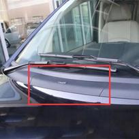 Juodas priekinio stiklo apatinio oro filtro skydelio dangtelis, skirtas „Mercedes Viano VITO W639“, OEM numeriu A639840022, atsarginių automobilių priedai