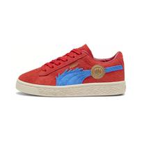 One Piece x Puma Suede Little Kid Luffy Kids Sneakers Red For-All-Time-Red Ultra-Blue 396649-01 30