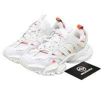 adidas XLG Runner Deluxe Laisvalaikio Bėgimo JP5758 Unisex Baltas Oranžinis EU 41