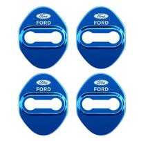 Automobilio lipdukas 2026 Ford 4 vnt. Durų spynos apdailos apsauginis dangtelis Emblemos dėklas Ford Kuga Territory Focus RS Escort Fiesta Mond