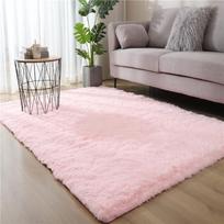 Tie-Dye pliušinis kilimas Minkštas pūkuotas vaikų kambario mielas kilimėlis Namų dekoras Svetainės miegamojo lova Kūdikio ropojantis grindų kilimėlis 40x60cm 16x24inch