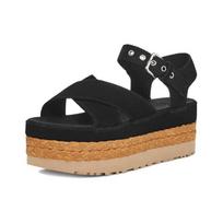 UGG Aubrey Kulkšnies Sandalas Juodas (Moteriškos) Moteriški sportbačiai 1152711-BLK 40