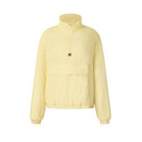 FILA X Hailey Bendradarbiavimas Madingas Universalus Paprastas Ilgomis Rankovėmis Džemperis Unisex Džemperis Geltonas A71W523701F-YE XS