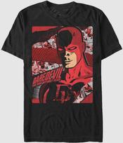 Vintažinis Komiksų Fonas Daredevil Marškinėliai Gerbėjams Dovana Draugams Dydis S-4XL Unisex Marškinėliai XXXL