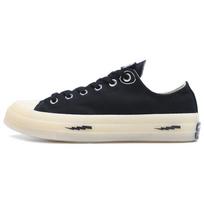 Offspring x Converse Chuck 70 Chuck Taylor Community Lightning Hard-Wearing Lightweight Low-Top Board Shoes Unisex Black 38