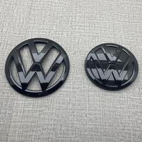 Nauja VW VOLKSWAGEN Nauji Emblemos 2vnt Pakeičiama Ženklelis Golf 7 MK7 2014 2015 2017 2016 Automobilio Priekinės Variklio Dangčio Grotelės Gal XXXXL