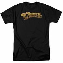 26 Cheers Cheers Logo T Shirt Mens Licensed Classic TV Merchandise Black Unisex T-Shirt XL