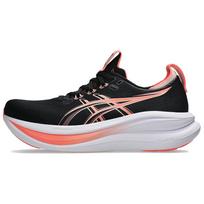 Asics Gel-Nimbus 28 Patogūs Bėgimo Bateliai Moteriški Sportbačiai Juodi 1012B899-003 36