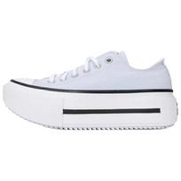 Converse Chuck Taylor All Star Lift Double Stack Low Blueberry Ice Men Sneakers White Black A16285C 37