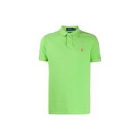 Polo Ralph Lauren Logo Embroidered Solid Color Short Sleeve Polo Shirt Men tops Green 710782592-019 M