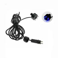 2025 New Underwater 6-LED Light Ring For Fountain Fish Pond Water Garden AC Adapter Warm White White Multicolor žalia šviesa spalva