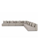 LIVING 3C3 MAXI S (449X449cm) modulinis komplektuojamas minkštas kampas