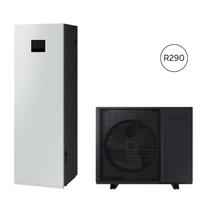 SAMSUNG oras-vanduo 8 kW EHS Mono R290 šilumos siurblys monoblokas su 200 l integruota talpa, vienfazis