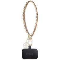 Telefono grandinėlė Guess Saffiano Chain 4G Charm, Gold/Pink