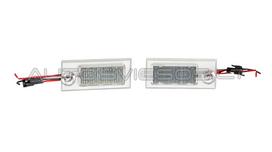 Audi A6 C5 Sedanas LED Numerio Apšvietimo Lempos