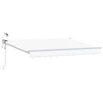 Elektrinė pavėsinė su Balta 3 x 2,5 m Aliuminis