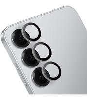 Sidabrinės spalvos kameros apsauga Samsung Galaxy S25 telefonui "OBAL:ME Lens Protector"