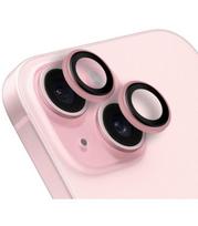 Rožinė kameros apsauga Apple iPhone 15 / 15 Plus telefonui "OBAL:ME Lens Protector"