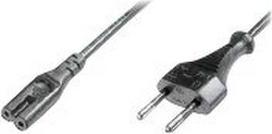 Digitus | Power Cord, Euro - C7 M/F, H03VVH2-F 0.75qmm | AK-440104-018-S