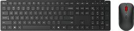 Lenovo 4X31S04848 keyboard Mouse included Office RF Wireless + Bluetooth Belgian Black