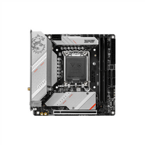 SALE OUT. MSI MPG B760I EDGE WIFI | Processor family Intel | Processor socket  LGA1700 | DDR5 DIMM | Memory slots 2 | Supported hard disk drive interfaces SATA, M.2 | Number of SATA connectors 4 | Chipset Intel B760 | Mini-ITX | REFURBISHED, WITHOUT ORIGINAL PACKAGING AND MANUAL