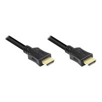 Good Connections Alcasa electronik - Video-/Audio-/Netzwerkkabel - HDMI - HDMI, 19-polig (M) - HDMI, 19-polig (M) - 75 cm - Schwarz (4514-007)