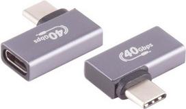 ShiverPeaks USB-C Adapter Pro 4.0 90° Winkel links/rechts - Adapter