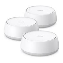 TP-Link Deco BE3600 V1 - WLAN-System - (3 Router) - bis zu 600 m² - Netz 1GbE, Wi-Fi 7 Dual-Band (DECO BE3600(3-PACK))