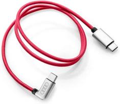 AUDI įkrovimo kabelis USB-C į USB-C jungties kabelį kampu raudonas 8S0051435L