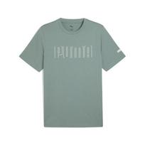 PUMA laisvalaikio marškinėliai vyrams PUMA SPORT Graphic Tee Green Moon - 68461730, žali, S