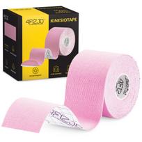 Kineziologinė juosta teipas kinesio tape 4FIZJO 5x5 m šviesiai rožinė - sportinė juosta