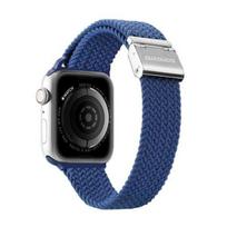 „Dux Ducis DUX DUCIS MIXTURE PRO“ tamprus pintas dirželis „Apple Watch 38 / 40 / 41 mm“, mėlynas