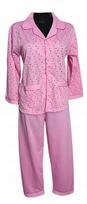 Moteriškos pižamos šiltos/Vn Lot/2427/Pink/, L