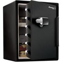 MASTER LOCK Ugniai atsparus ir vandeniui atsparus seifas (jutiklinis kodas + signalizacija) 56,5 L