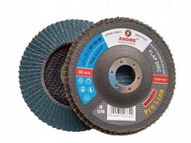 Šlifavimo diskas Andre Proline 125mm P40 cirkonio - nerūdijančiam plienui