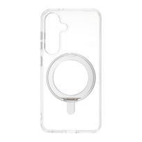 FoneKit Premium MagSafe-compatible kickstand case for Samsung Galaxy S25, clear (6438148063801)