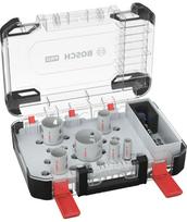 Gręžimo karūnų rinkinys Bosch PRO; Multi Material PC Plus; 20-64 mm; 9 vnt.