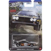 Hot Wheels Silver Line Rally Racers Modeliukas Lancia Rally 037 Black Metal Base