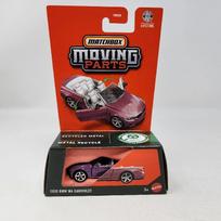Matchbox Moving Parts Modeliukas 2020 BMW M4 Cabriolet Purple (yra Sandėlyje)