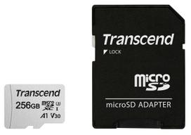 Karta Transcend 300S MicroSDXC 256GB Class 10 UHS-I/U3  (TS256GUSD300S-A) | TS256GUSD300S-A | 0760557843047