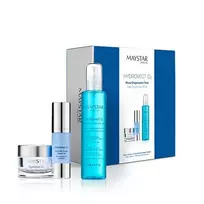 MAYSTAR Hydrovect 02 - total oxygenation ritual / Intensyviai drėkinantis rinkinys 50 ml+30 ml +200 ml