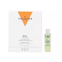 VALQUER Placenta plaukų losjonas. Ampulės, 12x15ml
