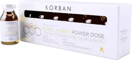 KORBAN ROYAL HONEY POWER DOSE plaukų atstatymo procedūra, 6 x 13 ml