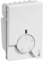 SCHNEIDER ELECTRIC LK FUGA termostatas su grindų jutikliu ir naktiniu temperatūros mažinimu, 4 m laidas, 1½ modulio, baltas, MAŽMENINĖ PAKUOTĖ