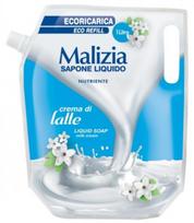 Skystas muilas MALIZIA Milk Cream, 1000 ml, PAPILDAS