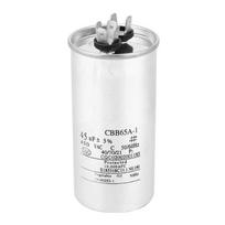 Air Conditioning Capacitor 450V with Simple Setuping Starting Capacitor 45uF Capacitor Suitable for Home Repairing 1