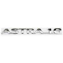 Automobilio 3D metalinis logotipas Galinio bagažo dangčio raidės Žodžiai Emblema Ženklelis Lipdukai ASTRA 1.6 Stiliaus dekoravimas Automobilių aksesuarai juoda