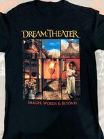 Dream Theater juodi marškinėliai Medvilniniai Pilno dydžio Unisex S-5XL Unisex marškinėliai L