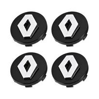 2026 Karštas Renault ratlankių gaubteliams Renault Megane 2 3 Clio 4 Trafic Captur Emblemos Kangoo Zoe 4 vnt. 57mm 60mm Automobilio ratlankio centro dangtelis