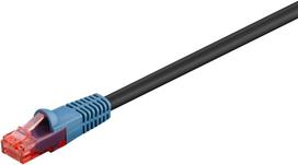 Goobay | CAT 6 Outdoor-patch cable, U/UTP | 94393 | Black RJ45 male (8P8C) | RJ45 male (8P8C)